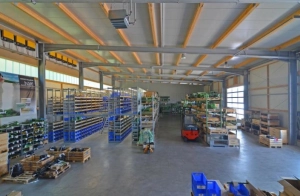 Produktionshalle der Firma Pro Positions GmbH
