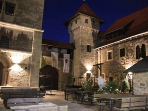 Aussenansicht des Restaurant „Veste Wachsenburg“